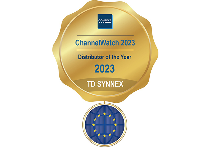 foto TD SYNNEX elegido Mayorista Europeo del año en los premios CONTEXT ChannelWatch 2023.